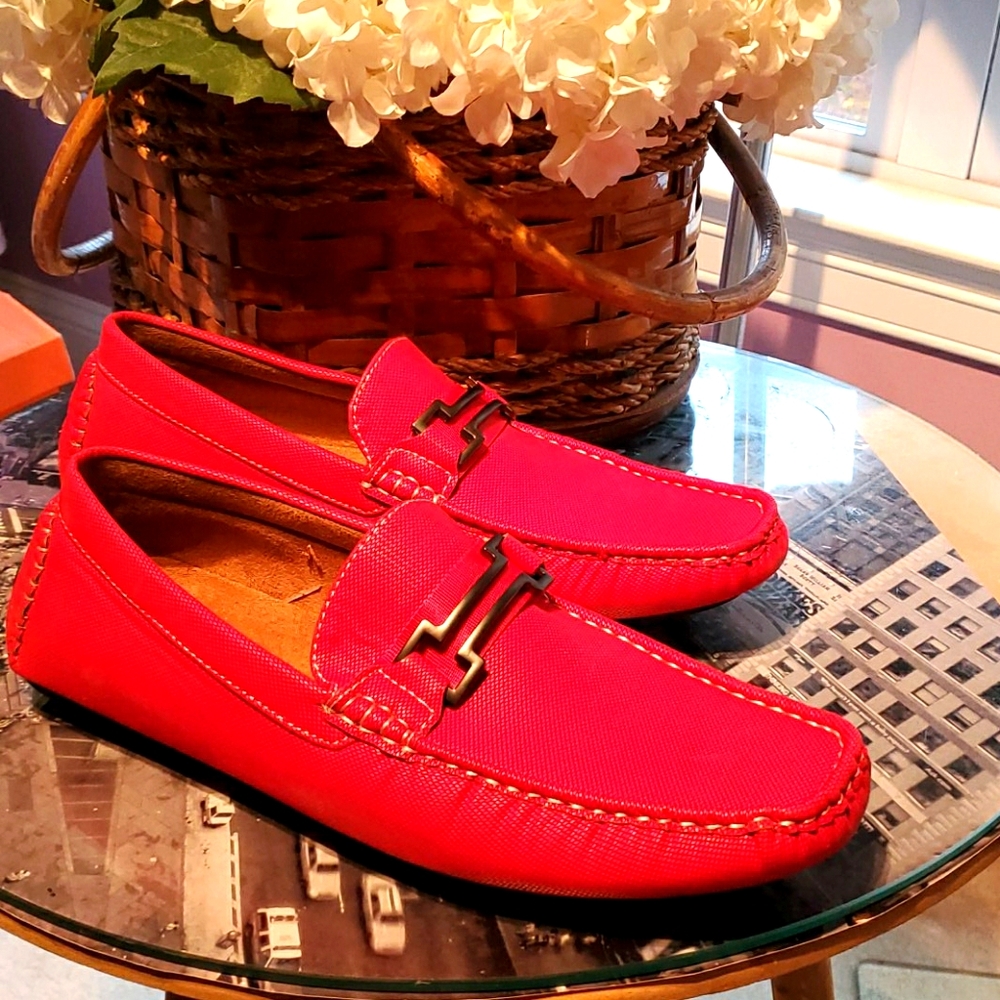 Men's Shoes - Red